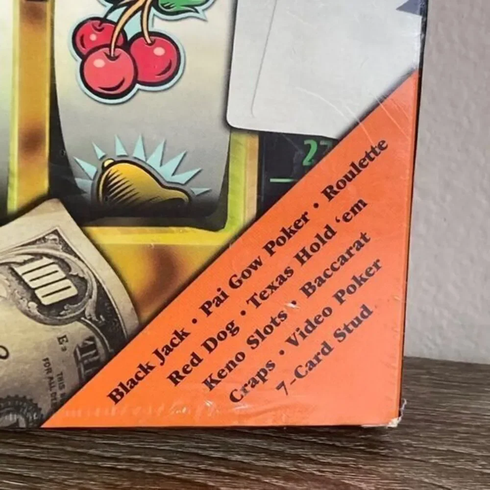 Casino Master 4.0 PC Game Edition Shuffle Deal CD-Rom Centron‎ Software New NIB